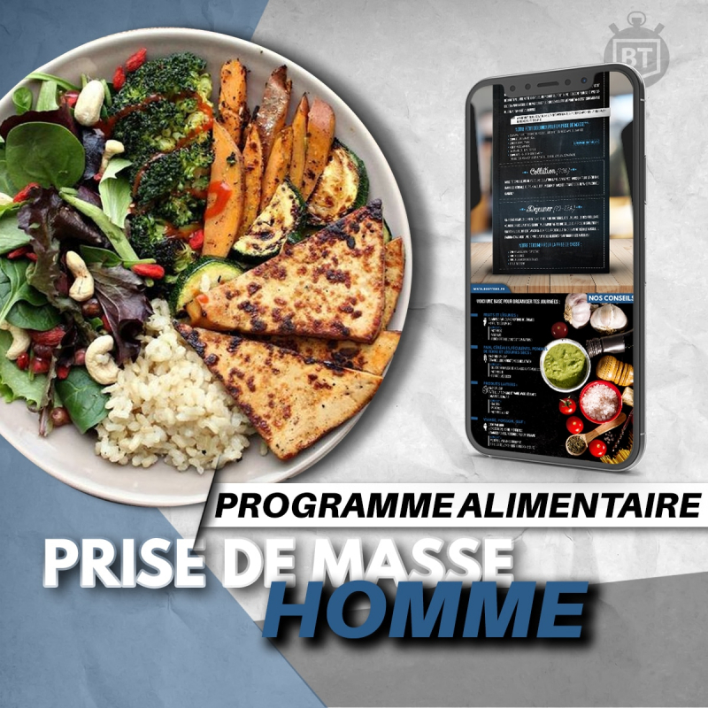 Alimentation homme - Prise de masse
