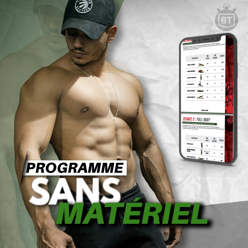 Programme Musculation sans matériel
