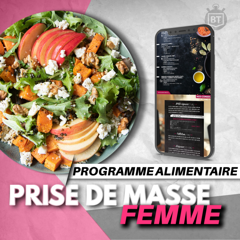 Programme Femme Alimentation - Prise de masse