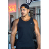 Casquette BT noire en Coton avec Attache Orange