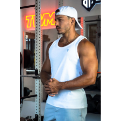 Casquette BT blanche en Coton avec broderie blanche