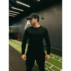 T shirt Manches Longues ESSENTIAL noir