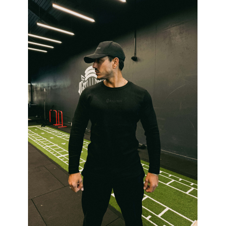 T shirt Manches Longues ESSENTIAL noir