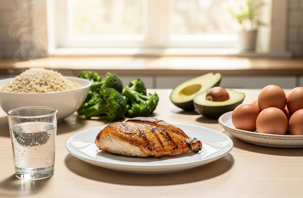 Repas équilibré pour perdre du ventre