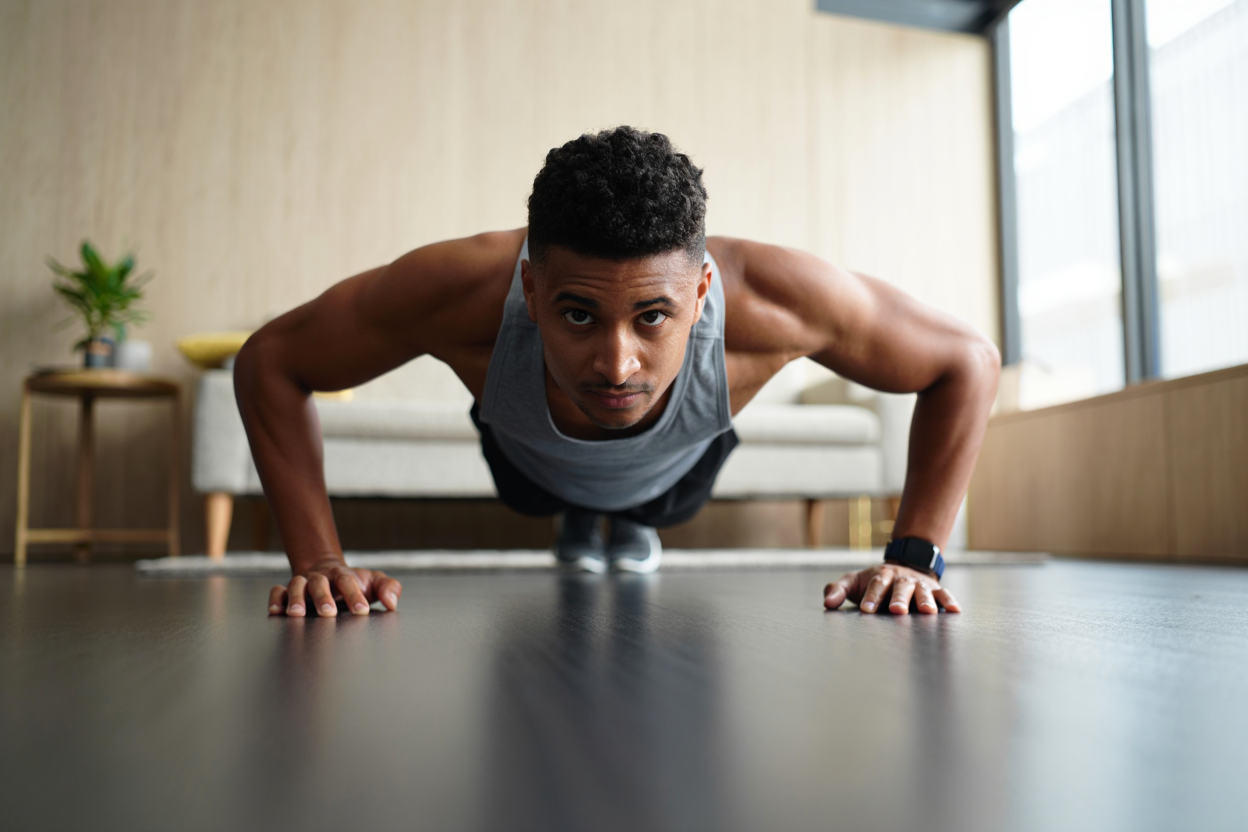 Circuit training à domicile sans équipement