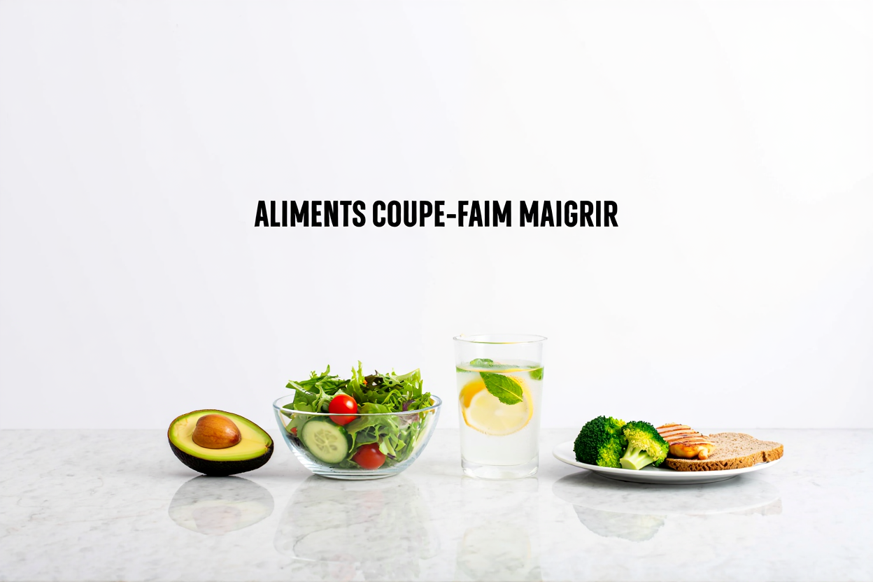 Légumes riches en fibres et aliments coupe-faim naturels