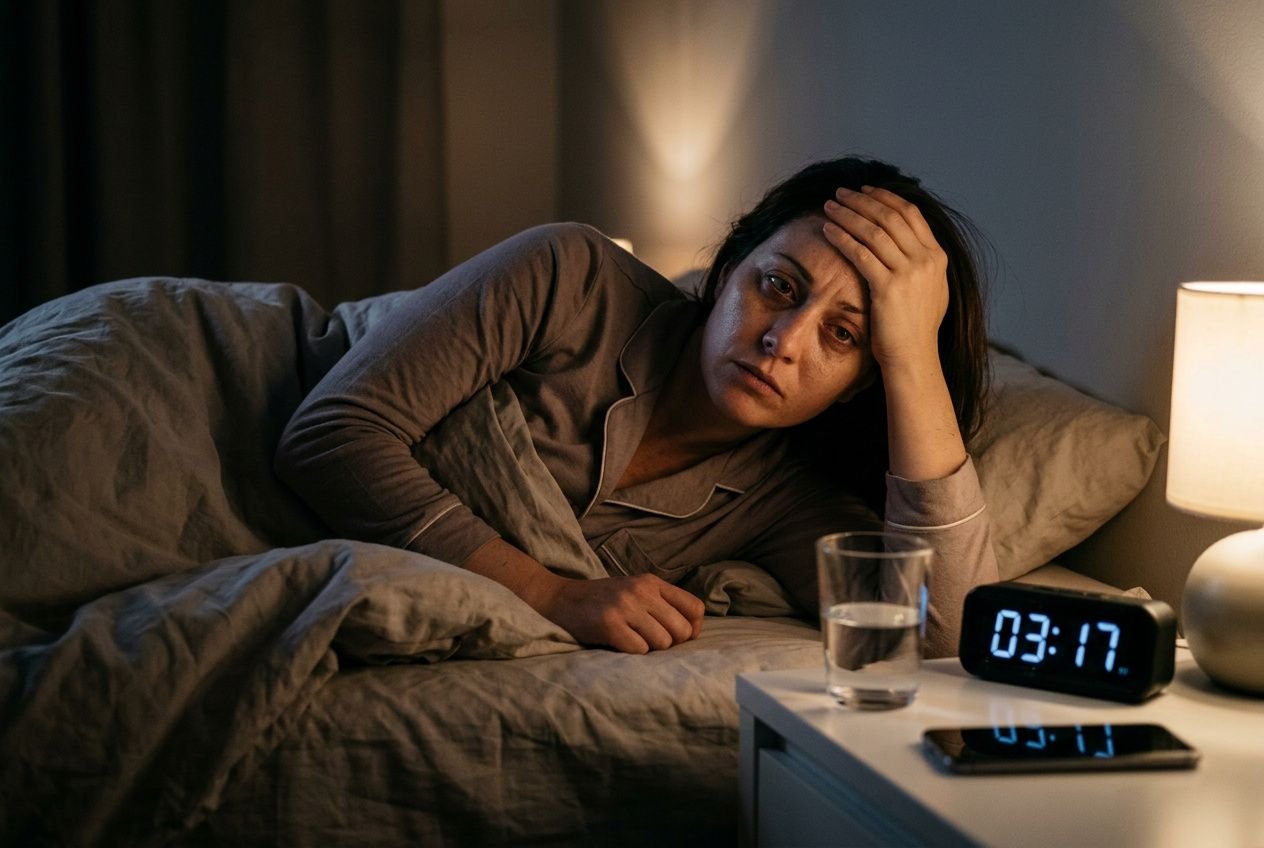 Homme stressé fatigué assis à son bureau