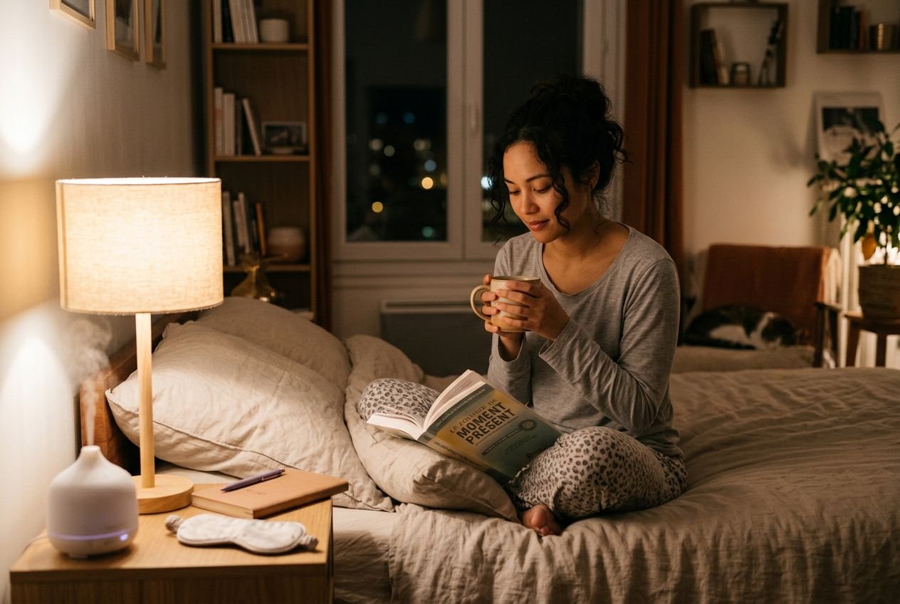 Rituel du soir pour favoriser le sommeil profond