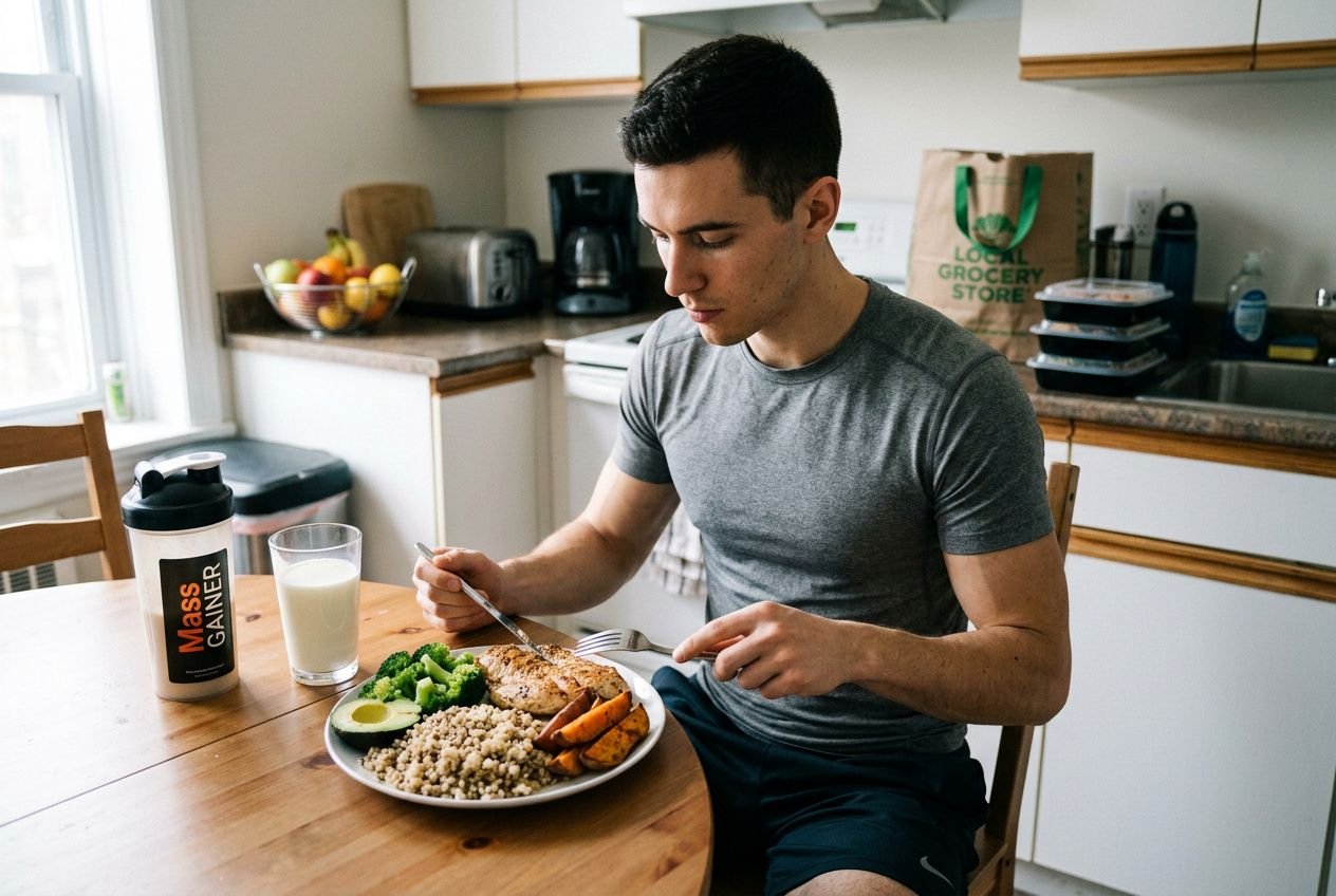 Ectomorphe : alimentation et prise de masse efficace en calories