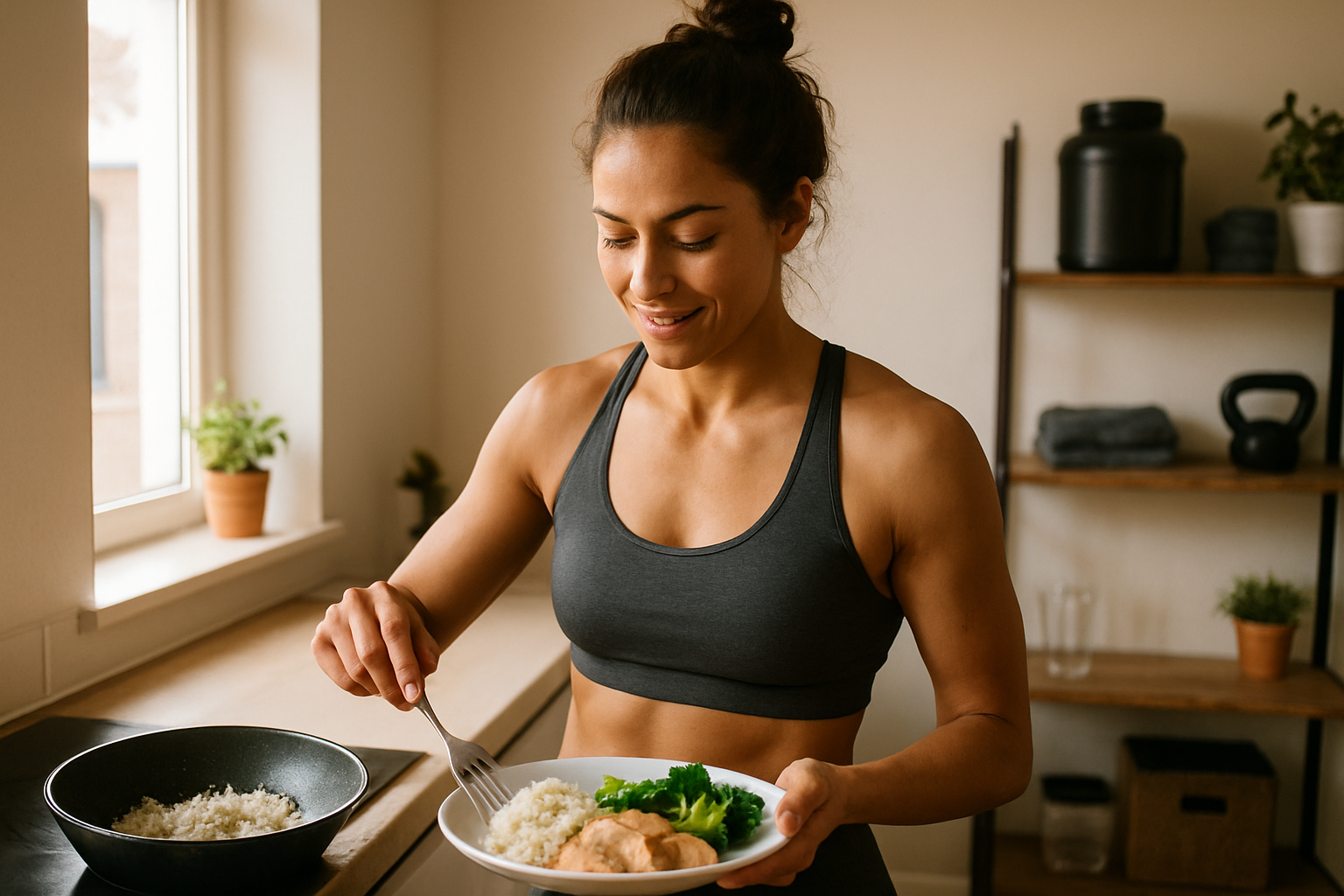Combien de calories par jour pour prendre du muscle femme