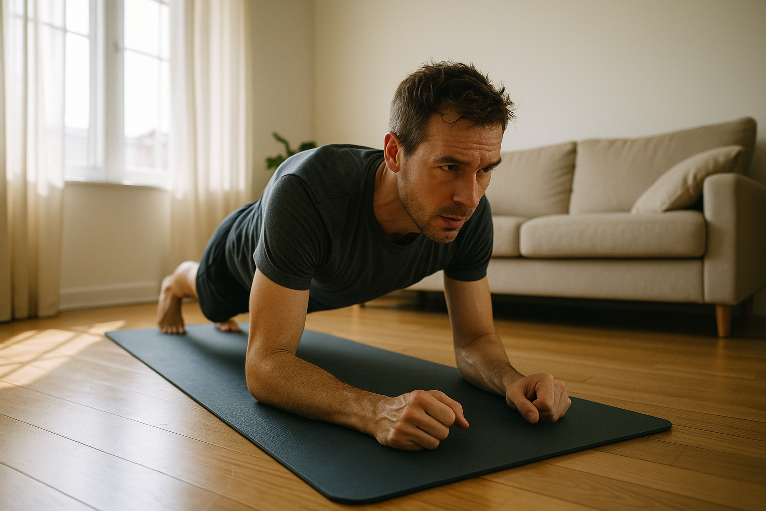 Exercices poids du corps pour perdre du ventre à la maison