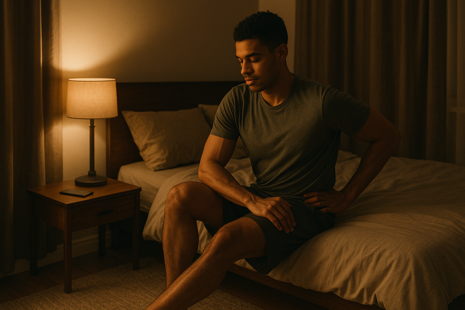 Routine du soir pour mieux dormir et récupérer après le sport