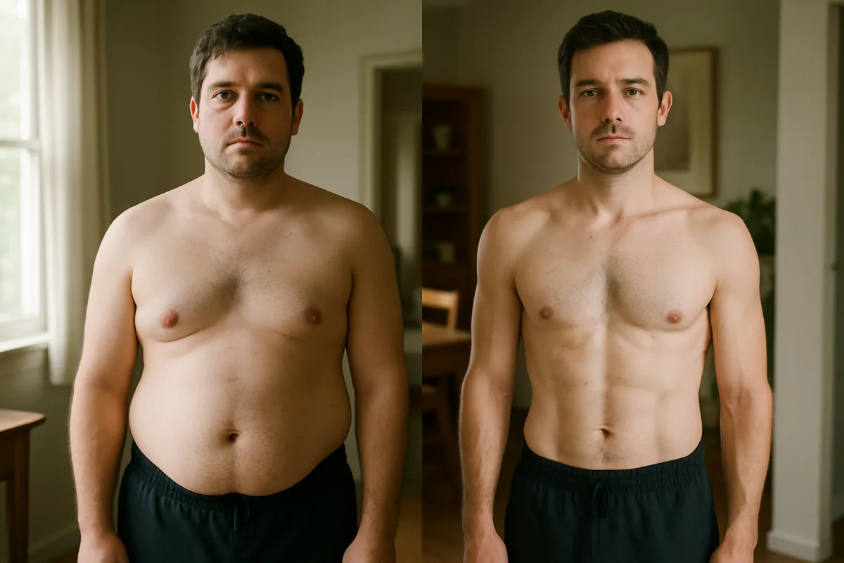 Transformation physique 3 mois homme réaliste : le vrai