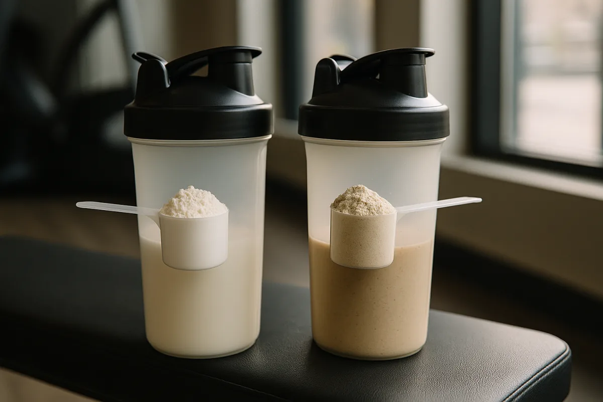 Whey ou proteine vegetale prise de masse laquelle choisir